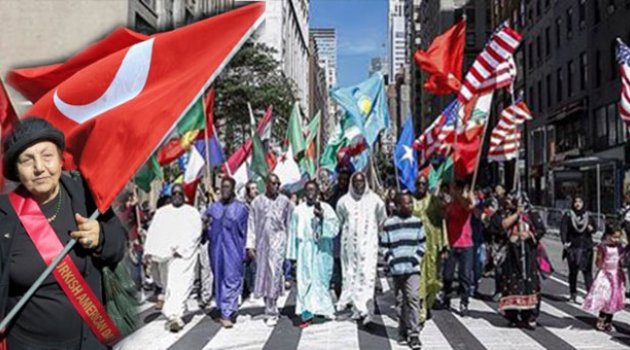 New York'ta Müslüman Günü Yürüyüşü
