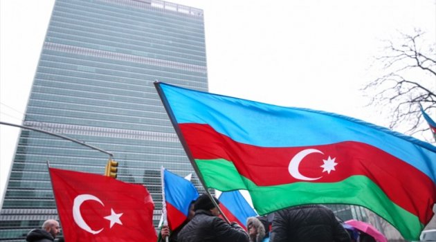 New York'ta "Soykırım Yalanına Son" Mitingi