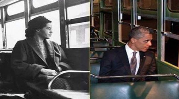 O Koltuğa Başkan Obama Oturdu