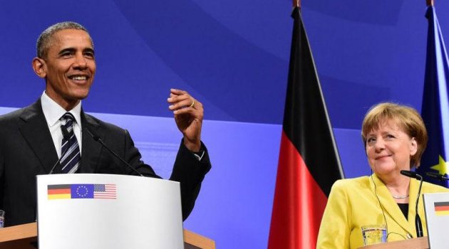 Obama Merkel'i Ziyaret Edecek