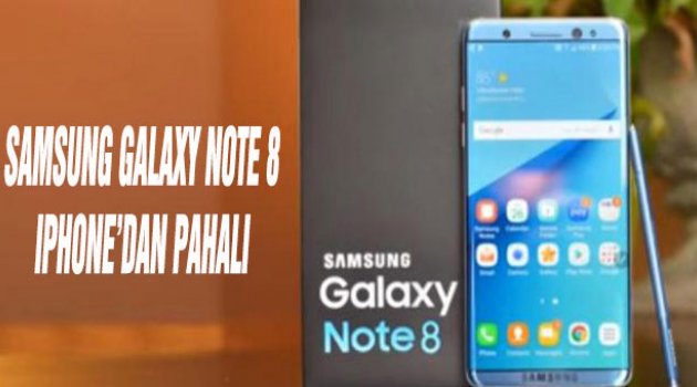Samsung Galaxy Note 8 fiyatı