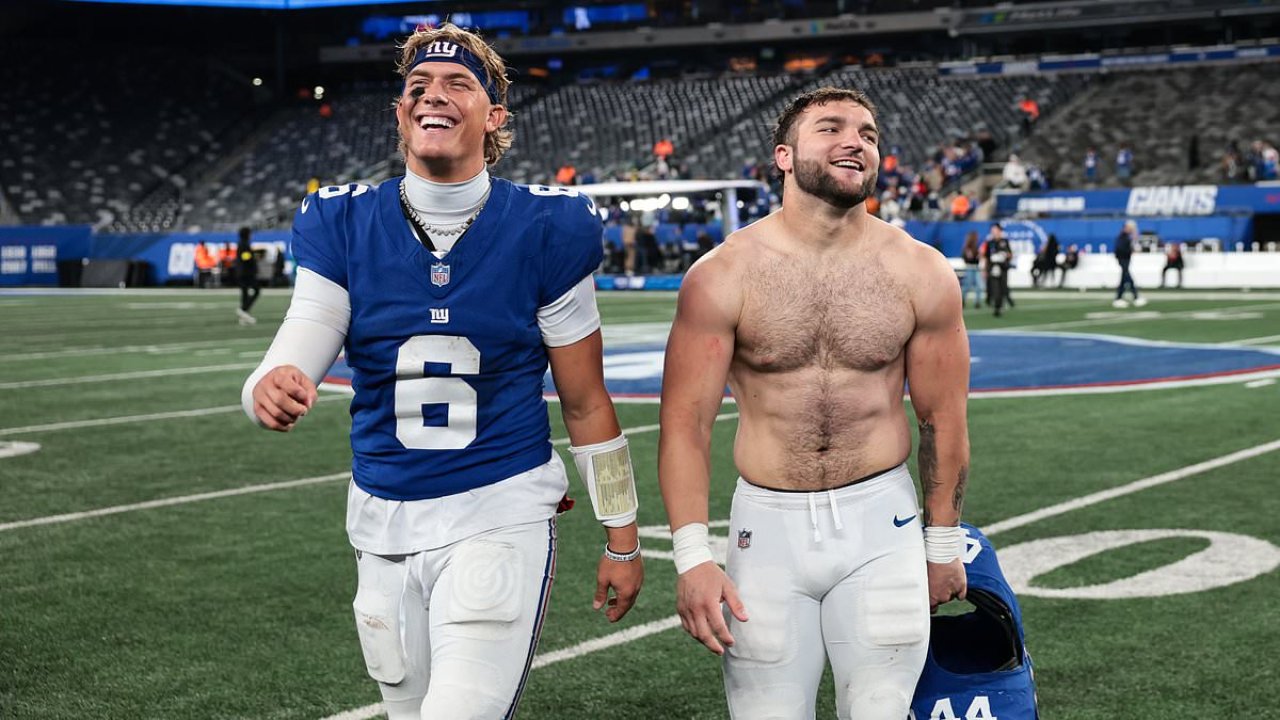 Giants rookie Cam Skattebo used to 'run into telephone poles' mom says