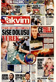 TAKVİM Gazete Manşeti