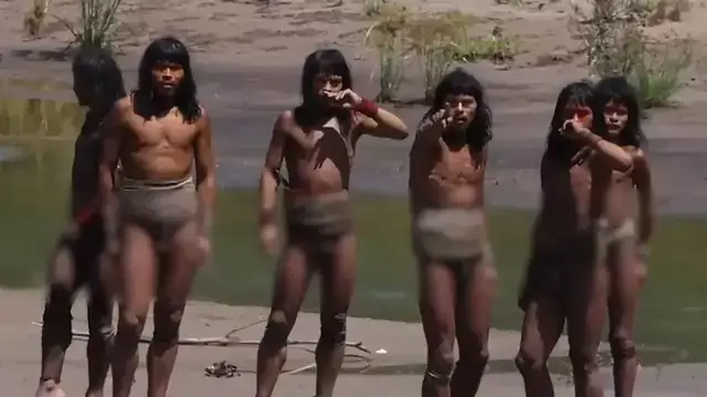 İzole kabile ilk kez bu kadar net kaydedildi