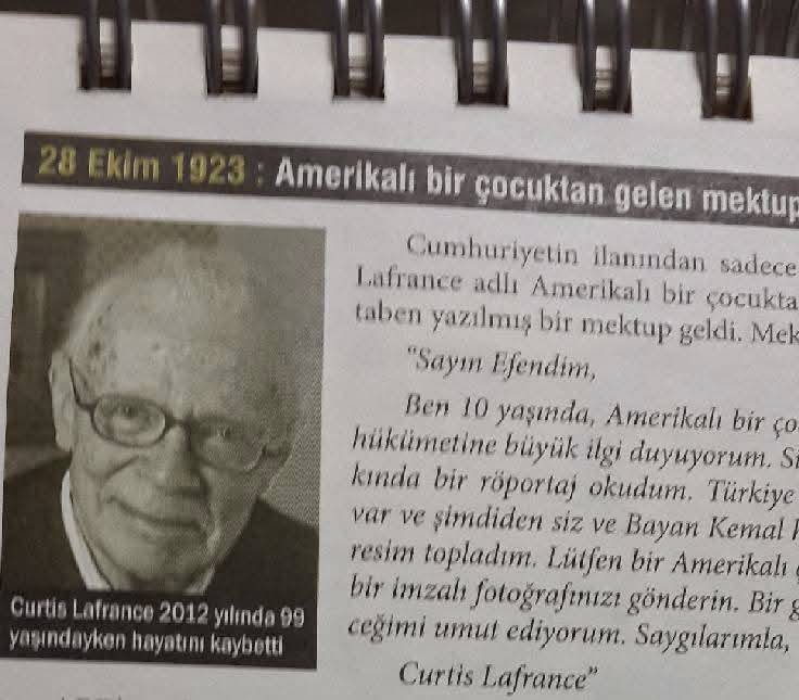 Atatürk ile ABD’li çocuk arasında tarihe geçen mektuplaşma