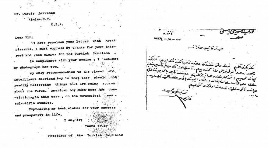 Atatürk ile ABD’li çocuk arasında tarihe geçen mektuplaşma