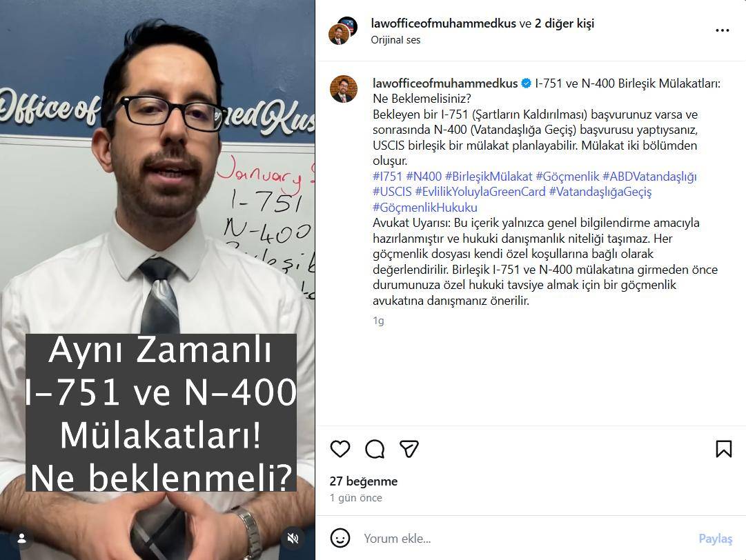 Vatandaşlık yolunda tek mülakat!