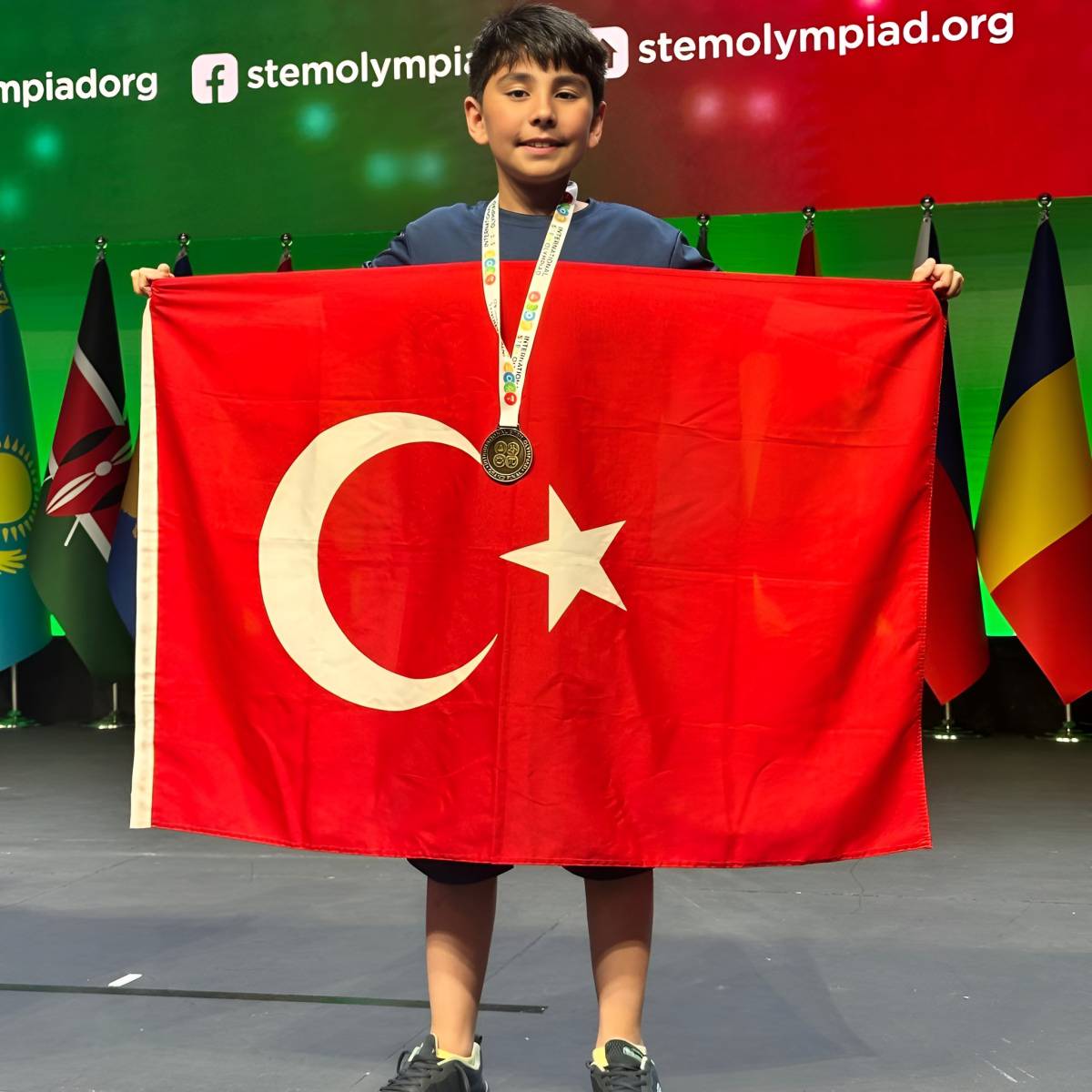 10 yaşındaki Sidar Cem’den ABD’de bir birincilik daha