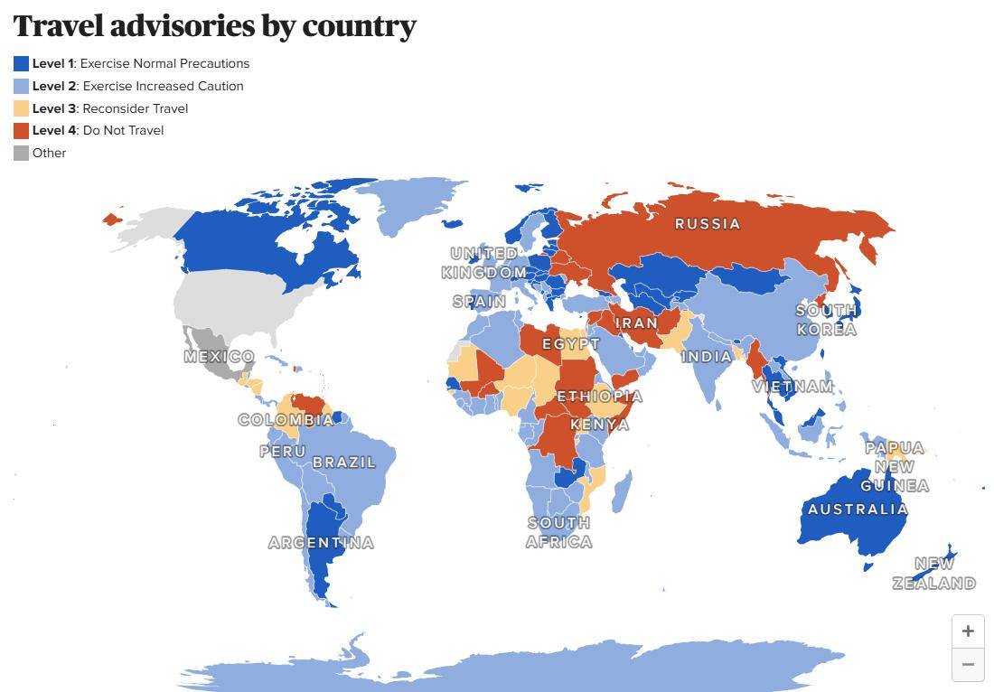 ABD Dışişleri’nden “seyahat etmeyin” uyarısı!
