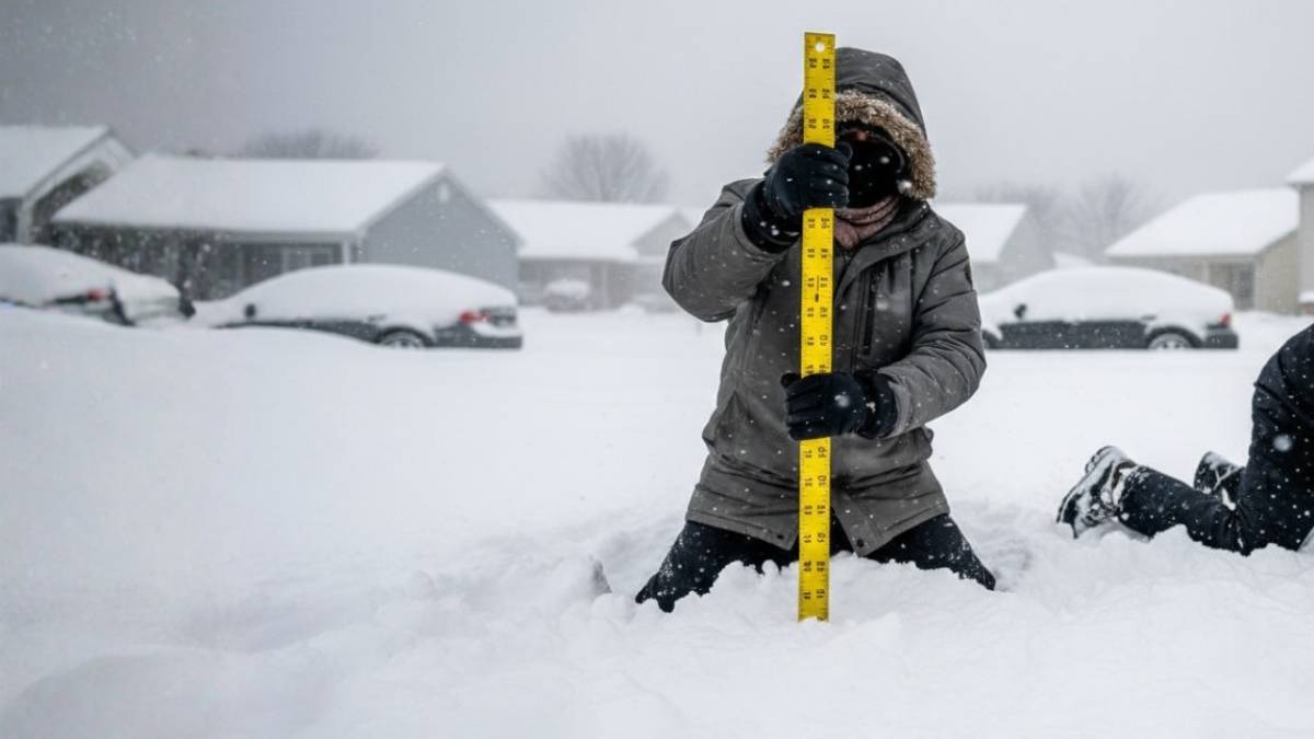 New Jersey kara gömüldü