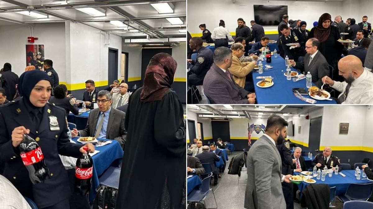 NYPD’de “hilal yakma töreni” düzenlendi