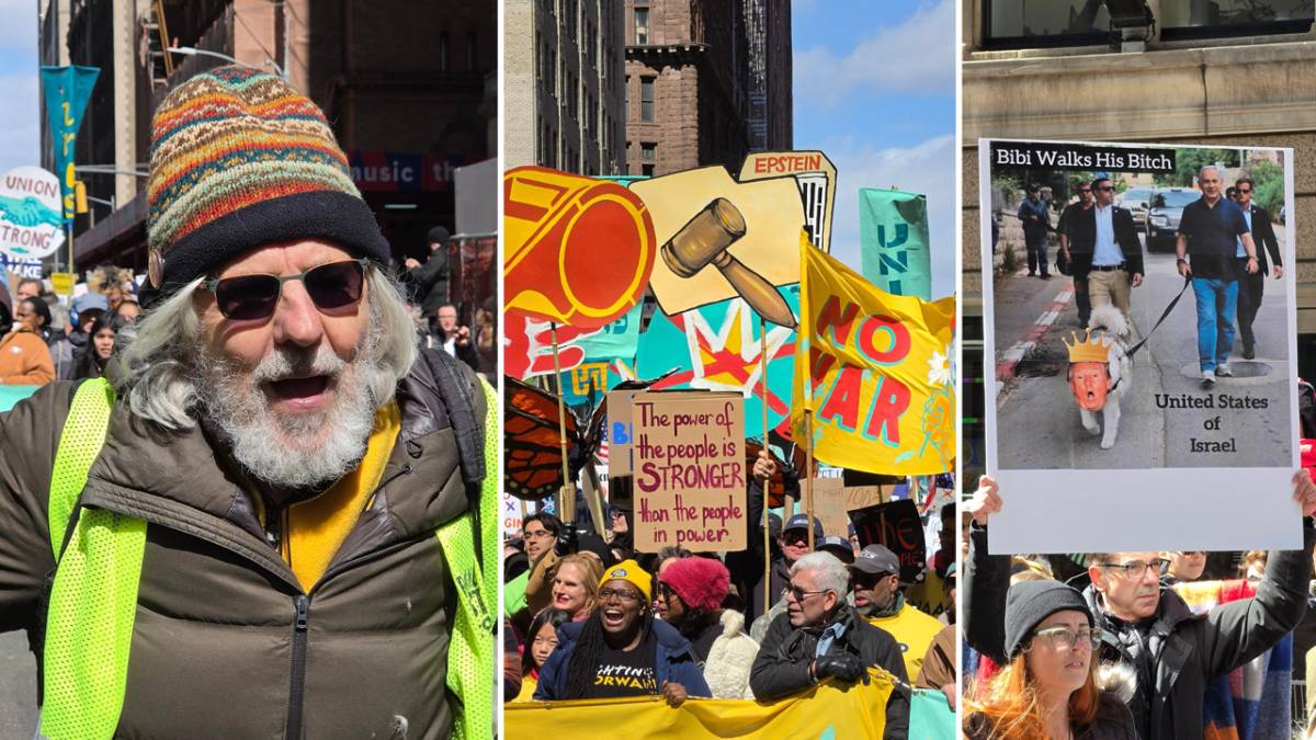New York’ta protesto dalgası: “Savaşa, Krala ve ICE’a hayır” yürüyüşü