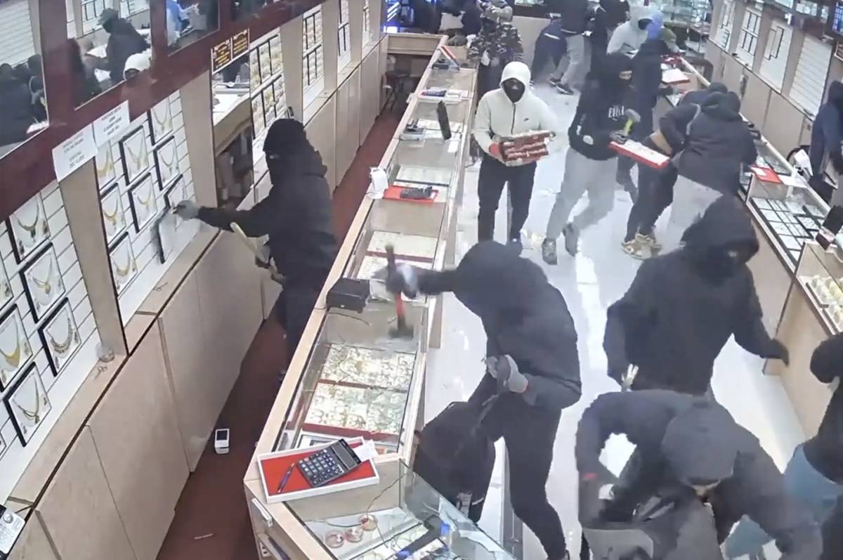 California’da 70 saniyelik soygun