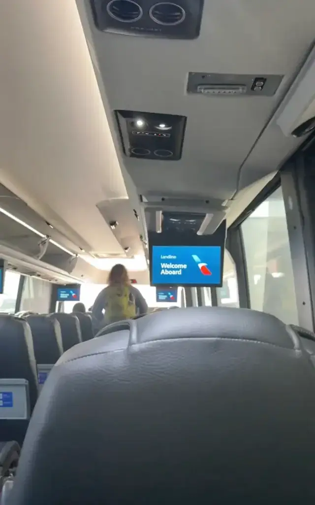 American Airlines yolcuları şaşkın