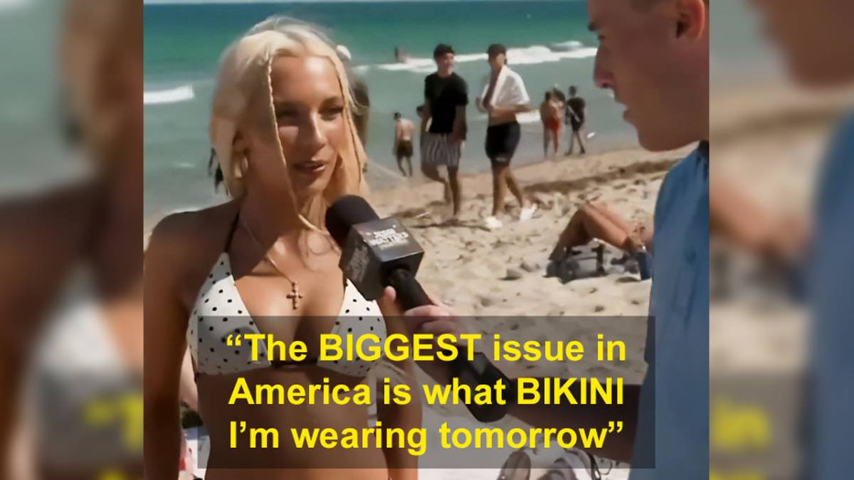 Savaş sorusuna “bikini” yanıtı! ABD’li gençlerin sözleri tepki çekti