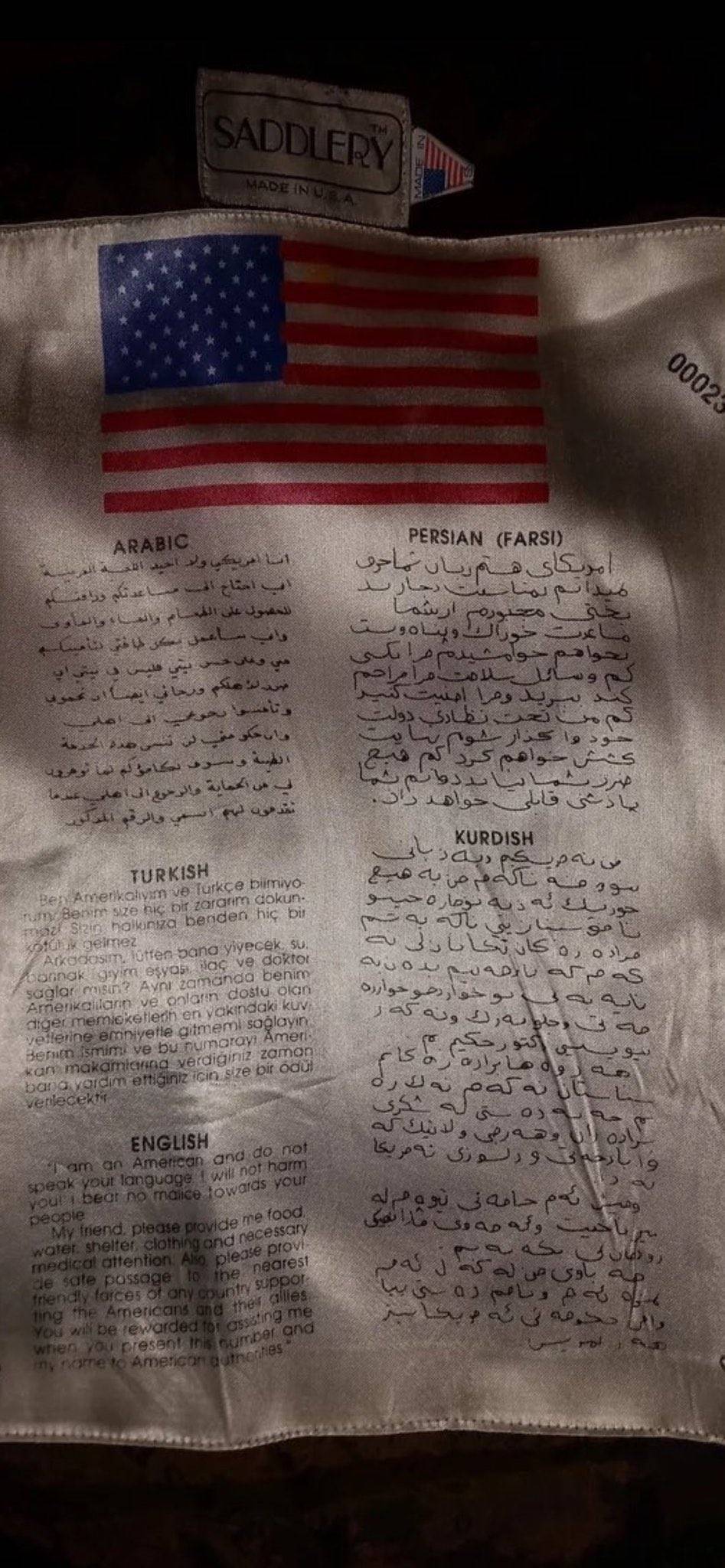 Düşen ABD pilotlarının üzerinden “blood chit” çıktı