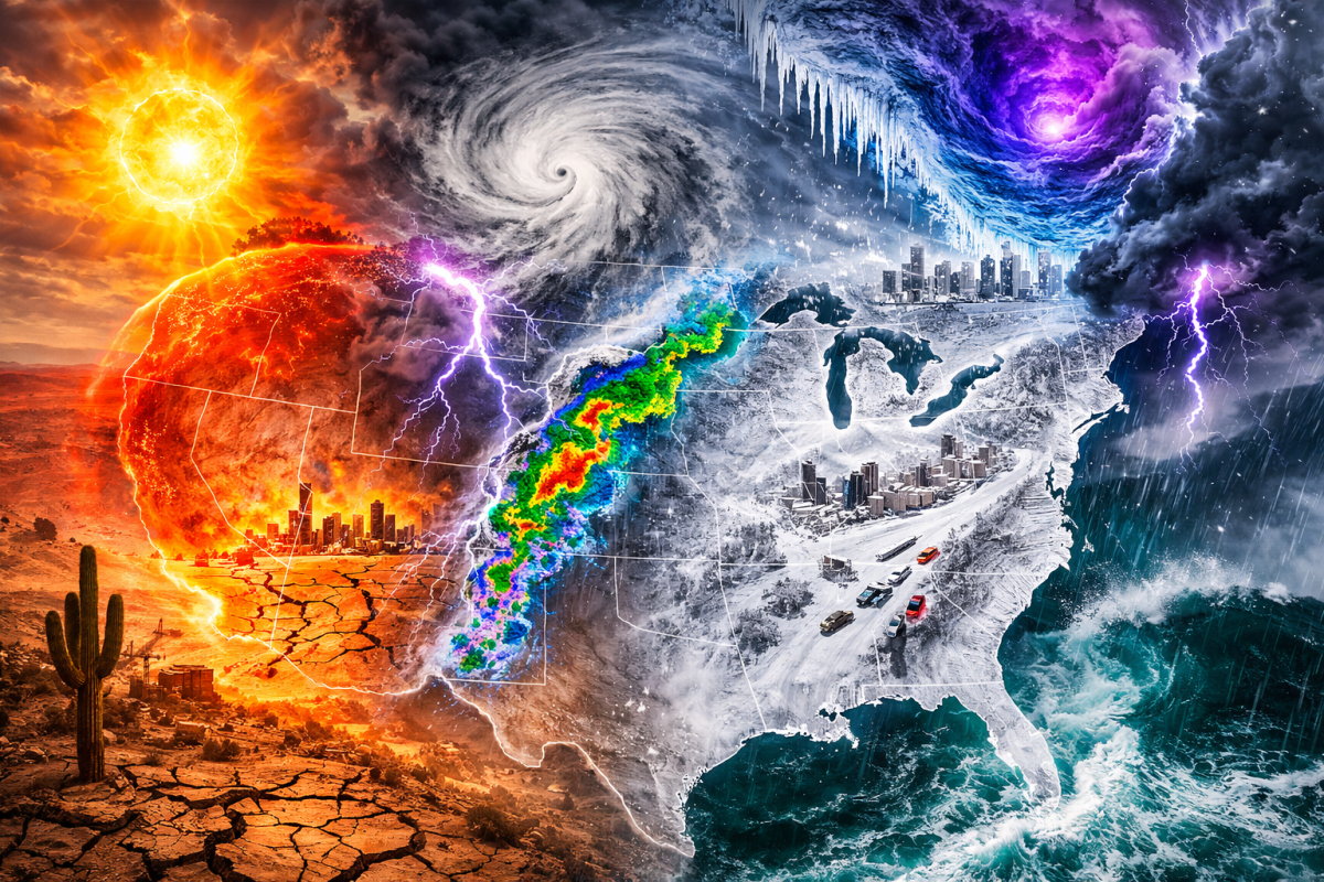 ABD’de hava karışık: Sıcak hava ve kar fırtınası geliyor