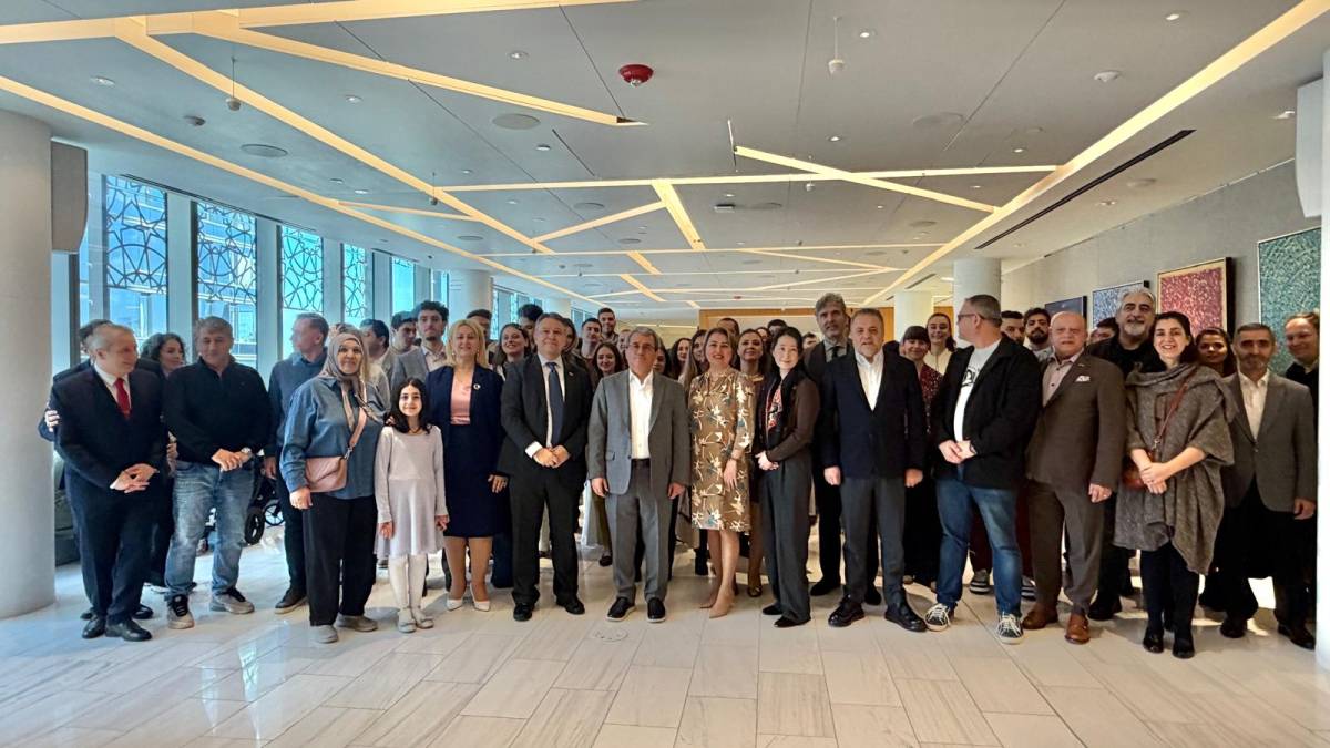 Türkevi’nde bayramlaşma: Türk toplumu bir araya geldi