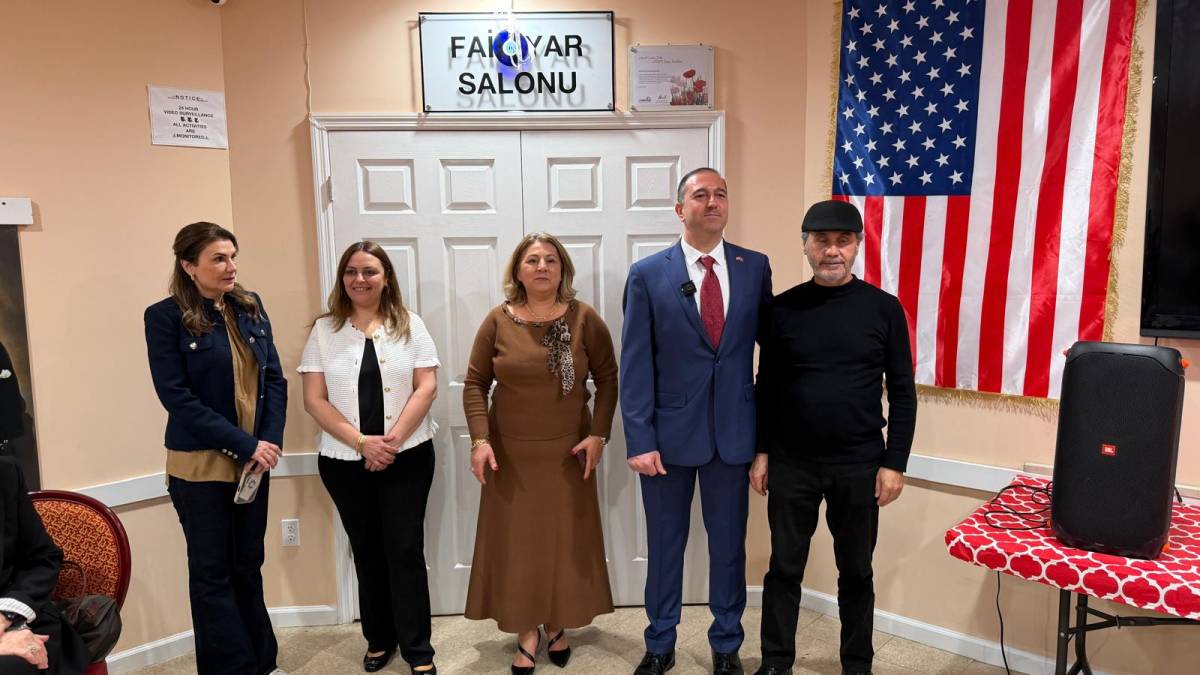 New Jersey’de Türk Ocağı Derneği'nde bayramlaşma etkinliği