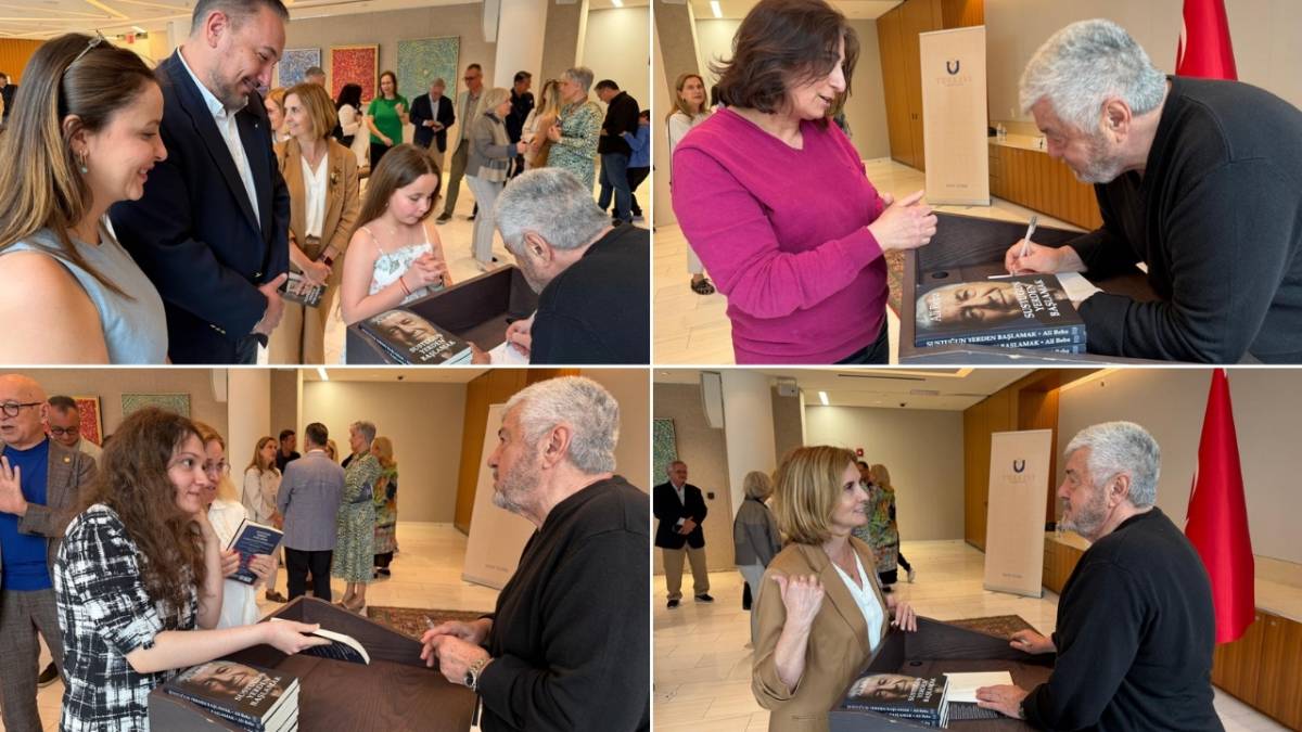 Ali Beba New York’ta okurlarıyla buluştu