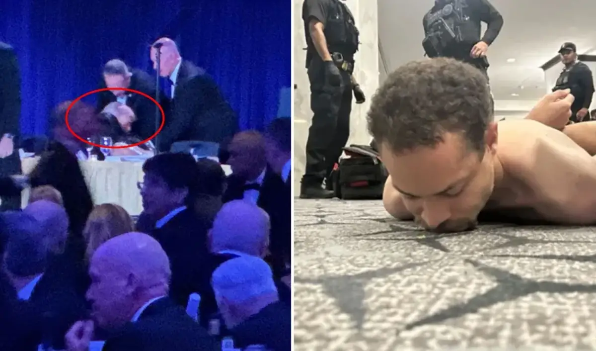 Trump’ın katıldığı yemekte silah sesleri