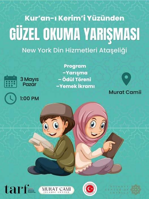 ABD’de Kur’an-ı Kerim’i Güzel Okuma Yarışması düzenleniyor