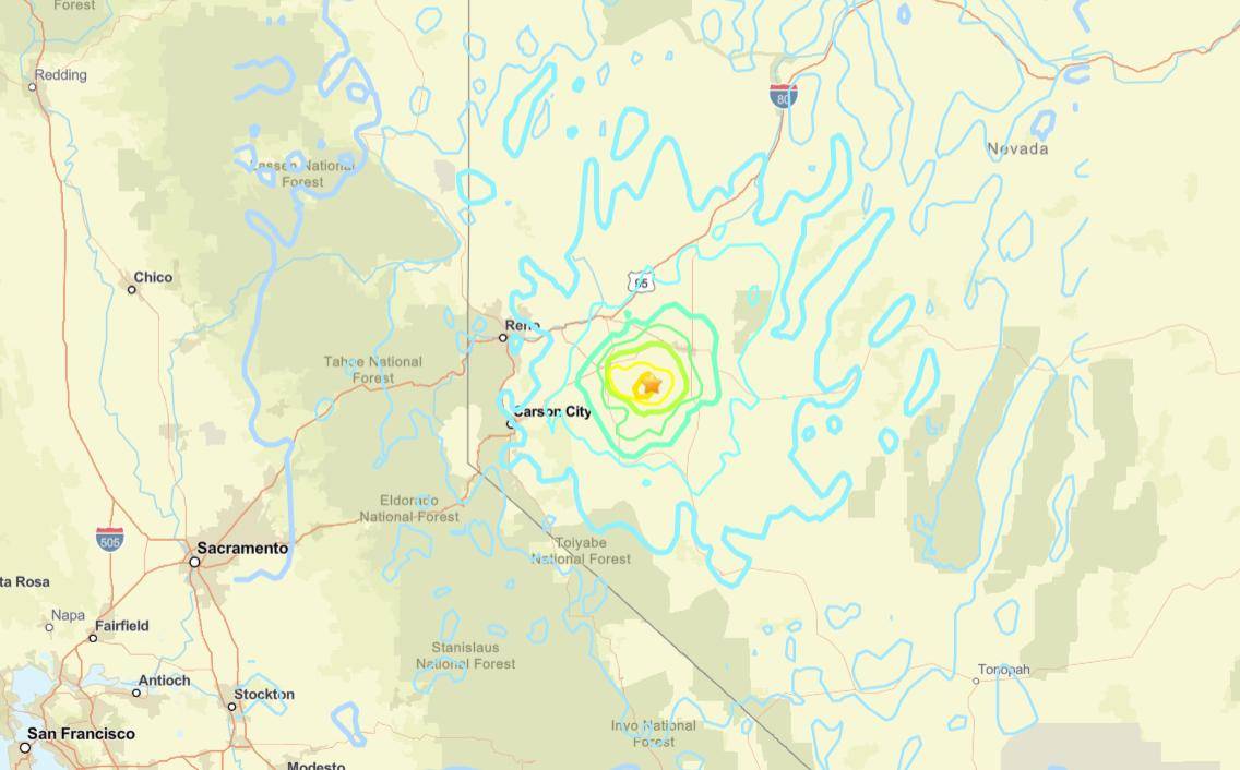 ABD’de 5,7 büyüklüğünde deprem