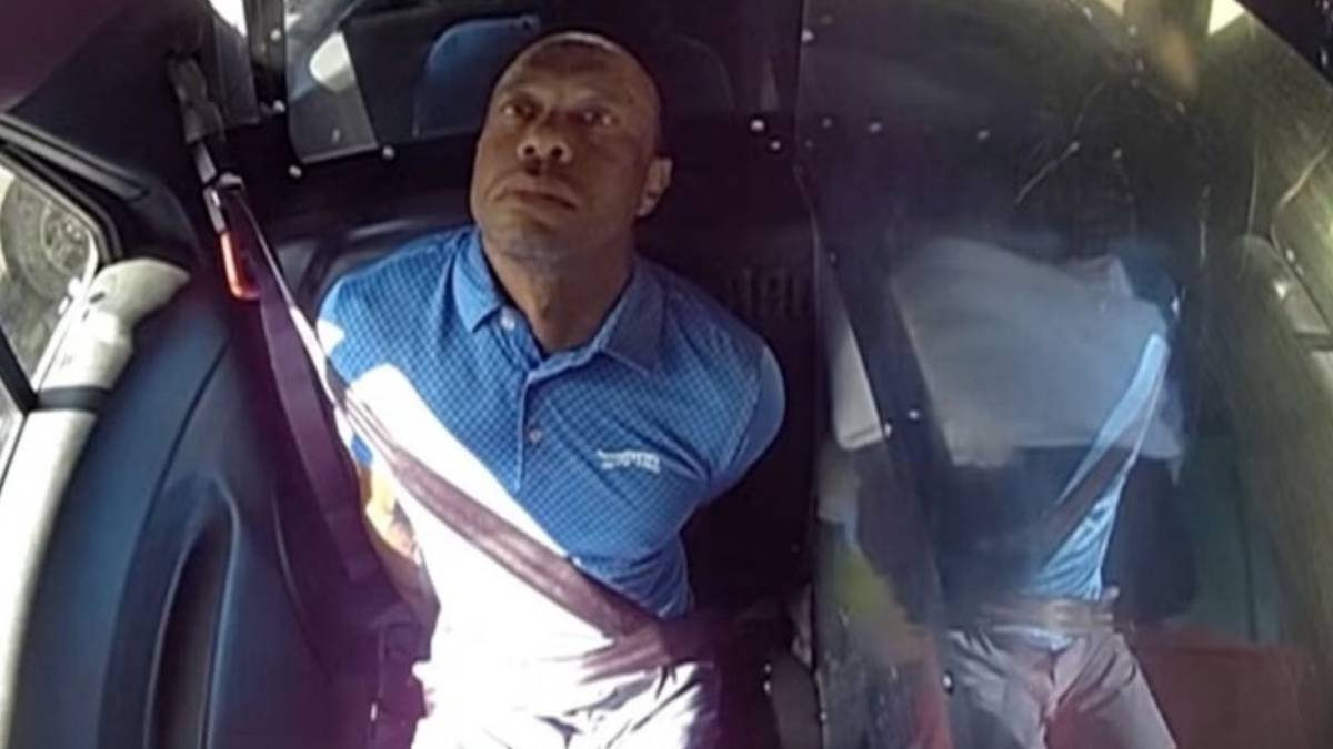 Tiger Woods polis kamerasında