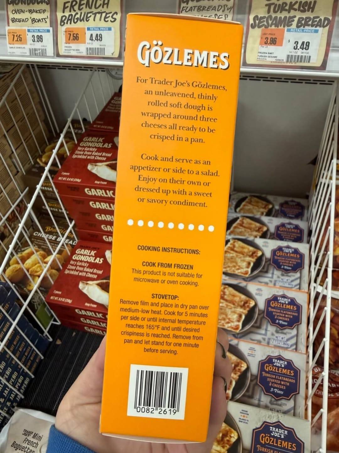 Trader Joe's raflarında gözleme satışa çıktı