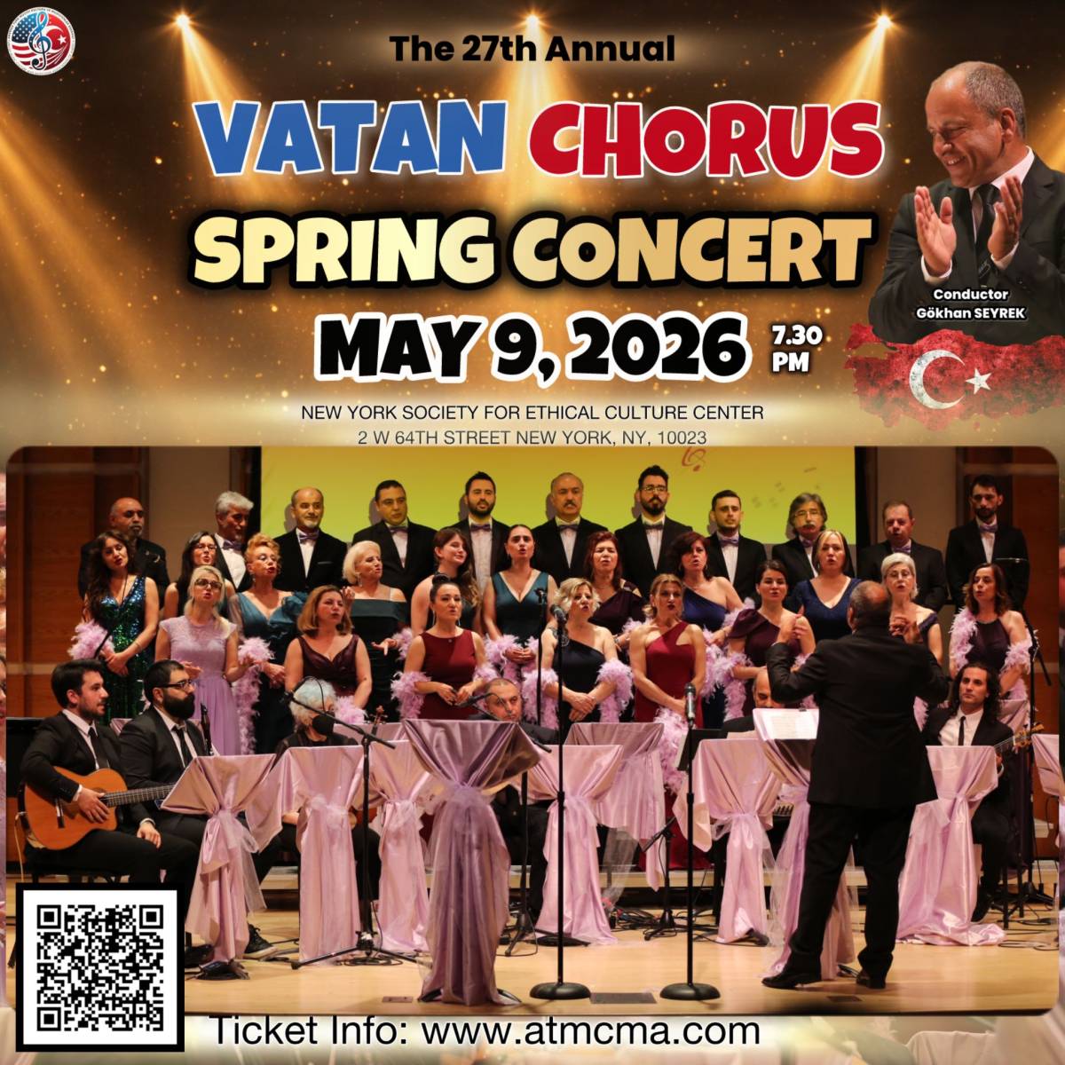 Vatan Korosu 27. Bahar Konseri için sahne alıyor