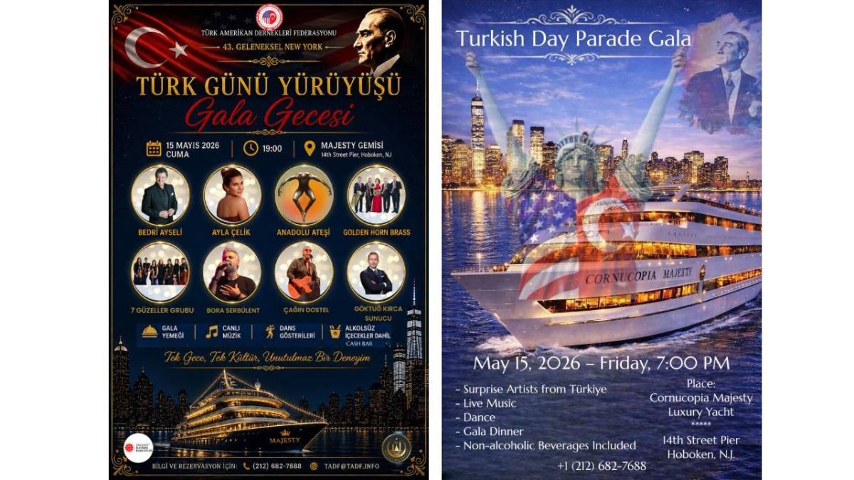 New York’ta Türk Günü Gala Gecesi için geri sayım başladı!