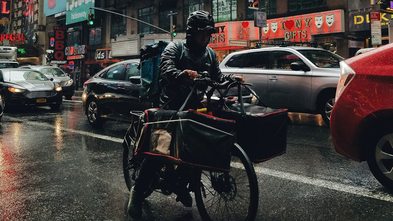 New York'ta yeni dönem: Kuryelere bahşiş şart